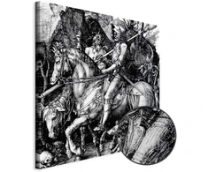 Paveikslas Albrecht Dürer - Riteris, mirtis ir velnias