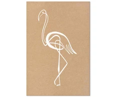 Paveikslas Baltas flamingas