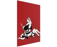 Paveikslas - Banksy: Karalienė Viktorija