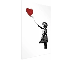 Paveikslas - Banksy: Mergaitė su balionu