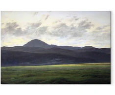 Paveikslas Caspar David Friedrich - Kalnų peizažas Bohemijoje