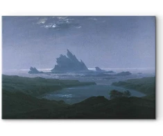 Paveikslas Caspar David Friedrich - Uolos prie jūros kranto