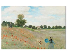 Paveikslas Claude Monet - Aguonų laukas prie Aržantėjaus