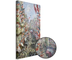 Paveikslas Claude Monet - Monorgėjaus gatvė Paryžiuje, 1896 m. birželio 30-osios šventė