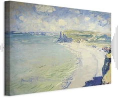 Paveikslas Claude Monet - Paplūdimys Pourville