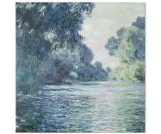 Paveikslas Claude Monet - Senos pakrantė prie Živerni