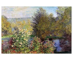 Paveikslas Claude Monet - Sodas Montgeron, detalė