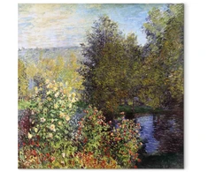 Paveikslas Claude Monet - Sodo kampelis Montgeron