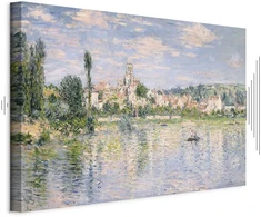 Paveikslas Claude Monet - Vétheuil vaizdas vasarą