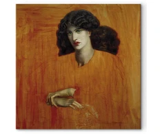Paveikslas Dante Gabriel Rossetti - Moteris prie lango