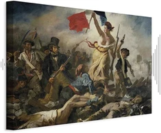 Paveikslas Eugène Delacroix - Laisvė vedanti žmones