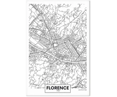Paveikslas Florencijos pasaulio žemėlapis