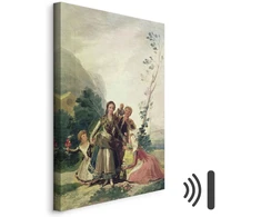 Paveikslas Francisco Goya - Pavasaris, arba gėlių pardavėja