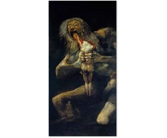 Paveikslas Francisco Goya - Saturnas ryjantis savo sūnų