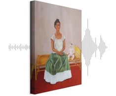 Paveikslas Frida Kahlo - Aš ir mano lėlė