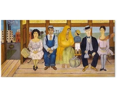 Paveikslas Frida Kahlo - Autobusas