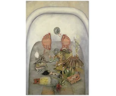 Paveikslas Frida Kahlo - Ką man davė vanduo