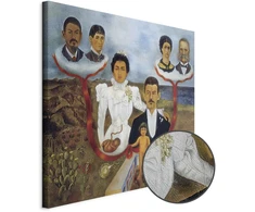 Paveikslas Frida Kahlo - Mano seneliai, mano tėvai ir aš