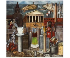 Paveikslas Frida Kahlo - Mano suknelė kabo ten