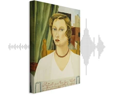 Paveikslas Frida Kahlo - Ponios Jean Wight portretas