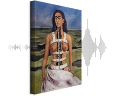 Paveikslas Frida Kahlo - Sulaužyta kolona