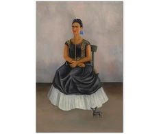 Paveikslas Frida Kahlo - Šuo itzcuintli su manimi