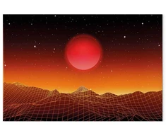 Paveikslas Futuristinis peizažas