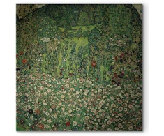 Paveikslas Gustav Klimt - Sodo peizažas su kalvos viršūne