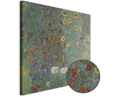Paveikslas Gustav Klimt - Ūkio sodas su saulėgrąžomis