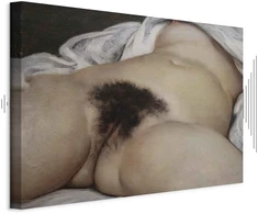 Paveikslas Gustave Courbet - Pasaulio kilmė