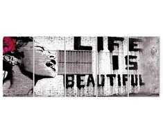 Paveikslas Gyvenimas yra gražus (Banksy)