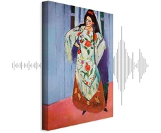 Paveikslas Henri Matisse - Madam Matisse su Manilos skara