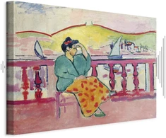 Paveikslas Henri Matisse - Moteris terasoje