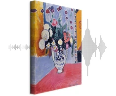 Paveikslas Henri Matisse - Puokštė dviejų ąsų vazoje