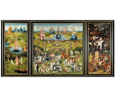 Paveikslas Hieronymus Bosch - Žemiškųjų malonumų sodas