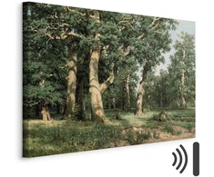 Paveikslas Ivan Shishkin - Ąžuolų miškas