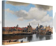 Paveikslas Jan Vermeer - Delfto vaizdas