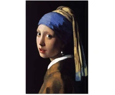 Paveikslas Jan Vermeer - Mergina su perlo auskaru