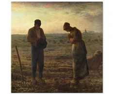 Paveikslas Jean François Millet - Angelas Viešpaties