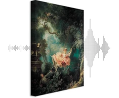 Paveikslas Jean Honoré Fragonard - Sūpynės