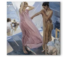 Paveikslas Joaquín Sorolla y Bastida - Po maudynių, Valensija