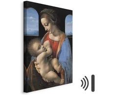 Paveikslas Leonardo da Vinci - Madona Lita