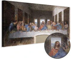 Paveikslas Leonardo da Vinci - Paskutinė vakarienė