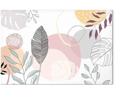 Paveikslas Pastelinė linijinė grafika