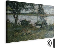 Paveikslas Paul Gauguin - Upės krantas