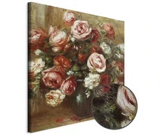 Paveikslas Pierre Auguste Renoir - Natiurmortas su rožėmis