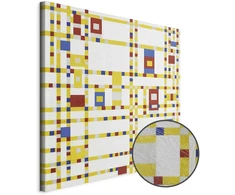 Paveikslas Piet Mondrian - Broadway Boogie Woogie