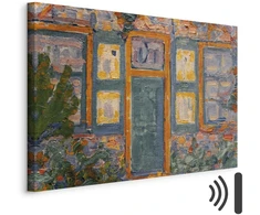 Paveikslas Piet Mondrian - Namas saulės šviesoje