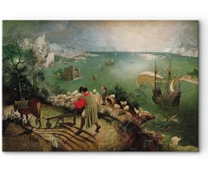 Paveikslas Pieter Bruegel Vyresnysis - Peizažas su Ikaro žūtimi