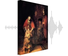 Paveikslas Rembrandt - Sūnaus palaidūno sugrįžimas